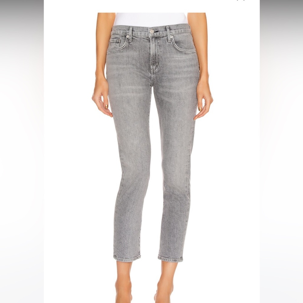 AGOLDE
Toni Slim Straight-Leg Jeans